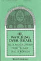 He Watching over Israel SAB choral sheet music cover